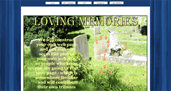 Desktop Screenshot of loving-memories.build-a.com